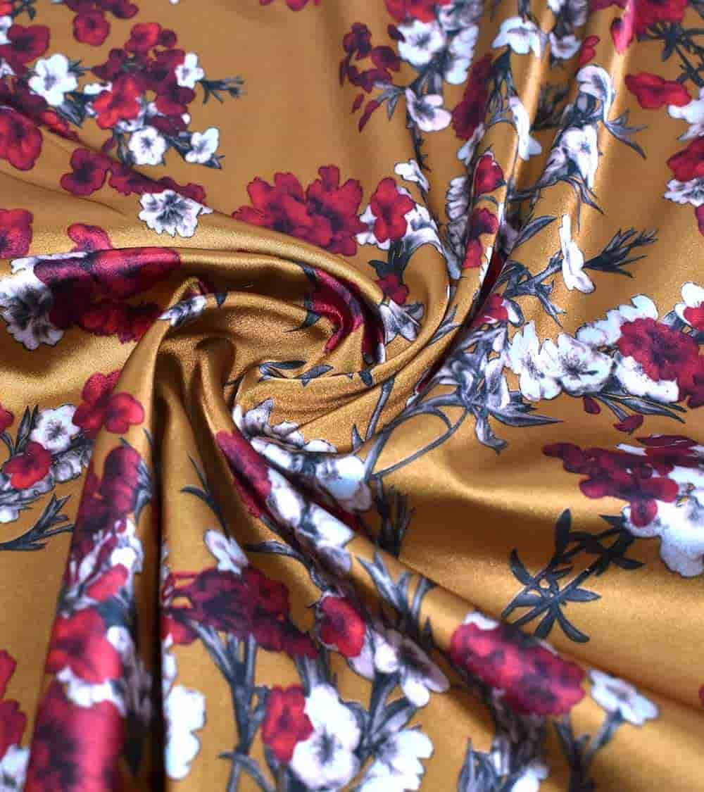Tissu Satin Soyeux - Largeur 150 Cm - Vendu Au Mètre (2m Min) - Pour Couture Robe, Doublure, Décoration Mariage - Blanc Crème
