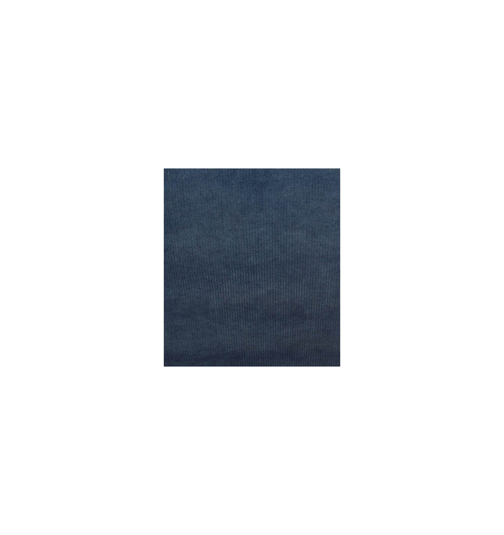 DreamRoots Tissu Velours Côtelé 380 G/m² - 140cm Large, Rouleau Ameublement (Blueberry Pie)