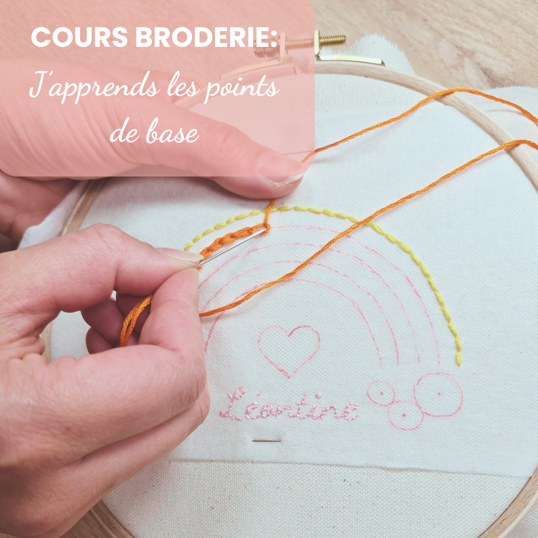 cours de broderie débutant
