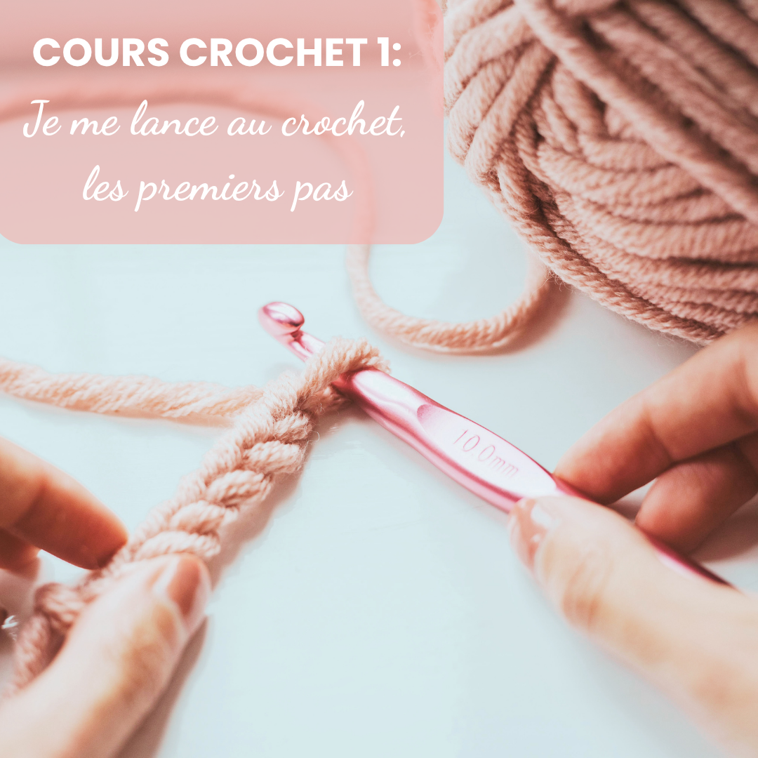 cours de crochet niveau 1