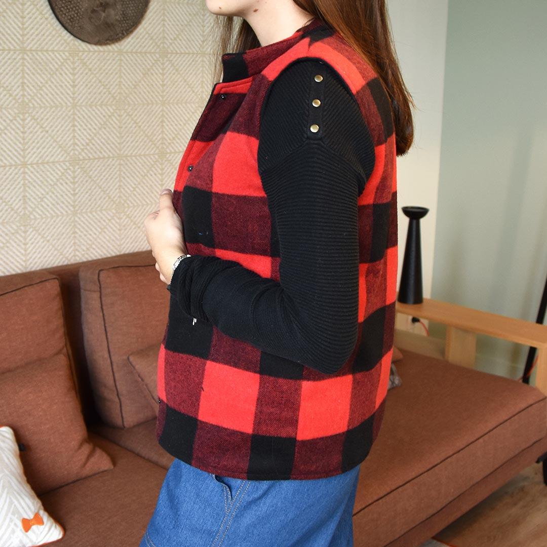 veste sans manches HATOR i am patterns 2