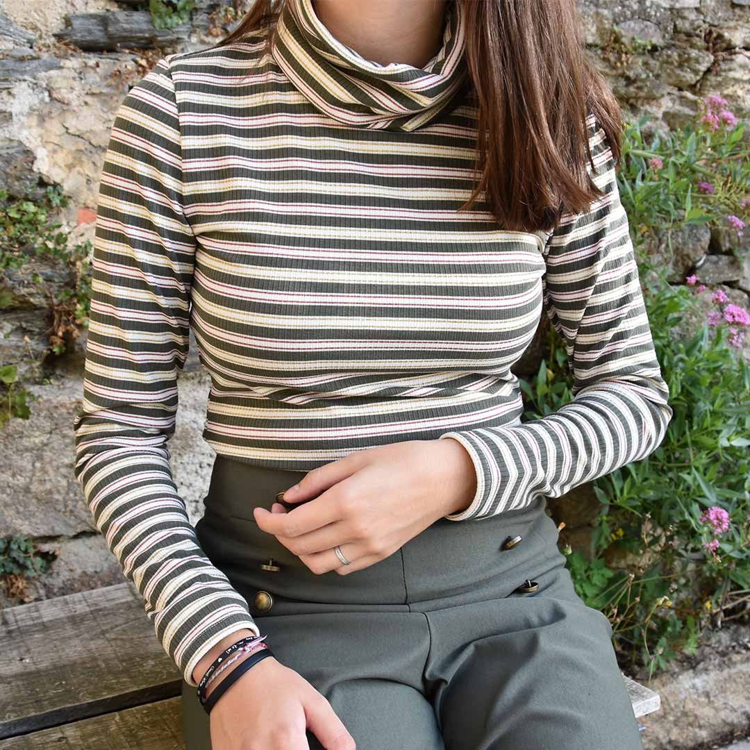 col roulé