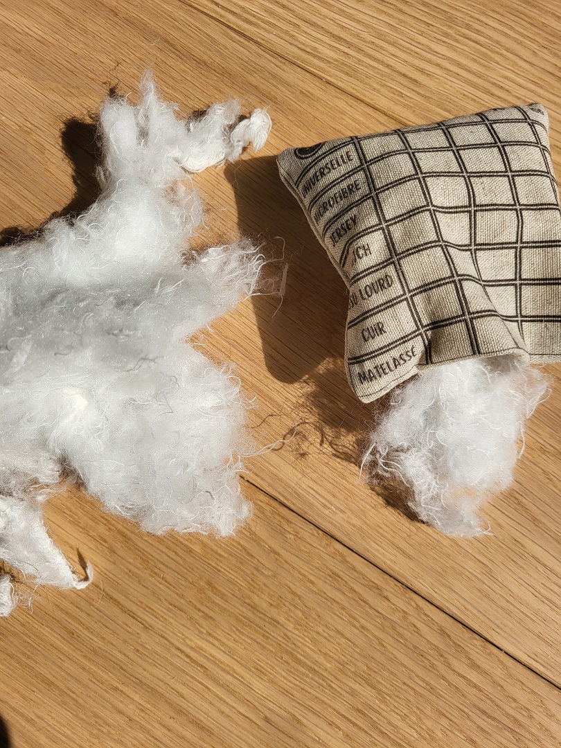 rembourrer le coussin