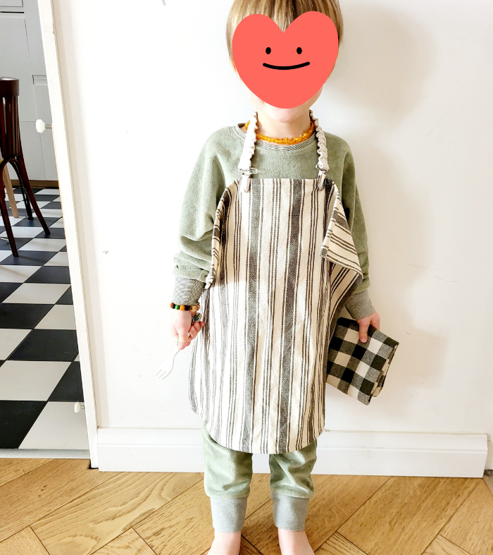 serviette portée